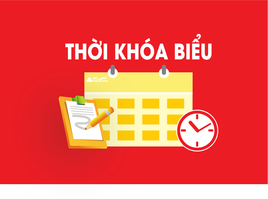 Thời khóa biểu áp dụng từ ngày 26/1/2026