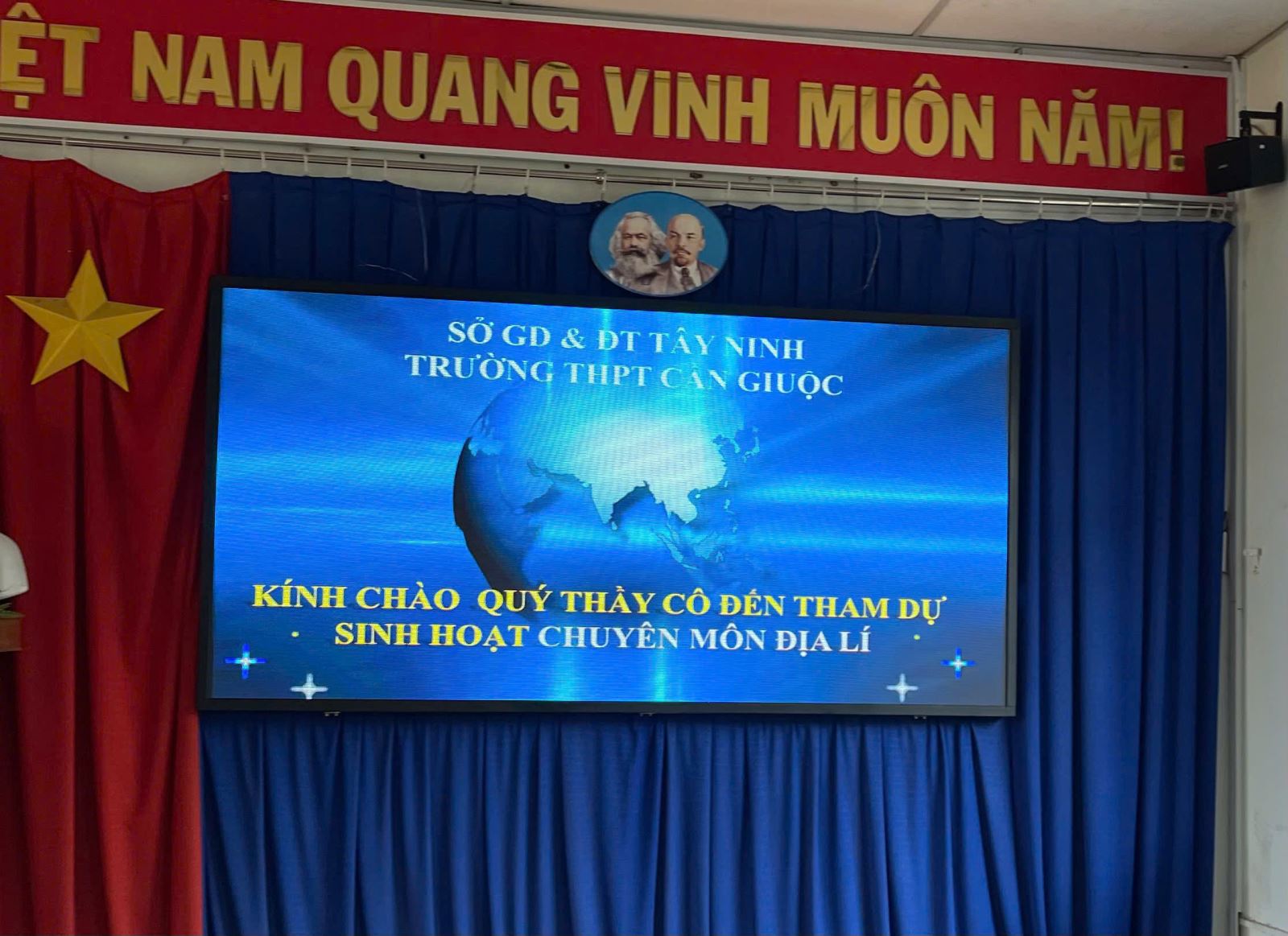 🌏🧭📡 HỘI THẢO CHUYÊN MÔN CỤM 6 - MÔN ĐỊA LÝ